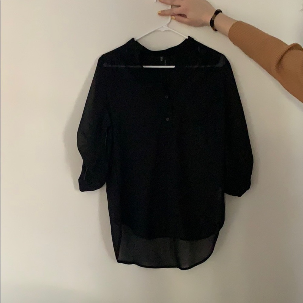 Maurices Sheer Blouse